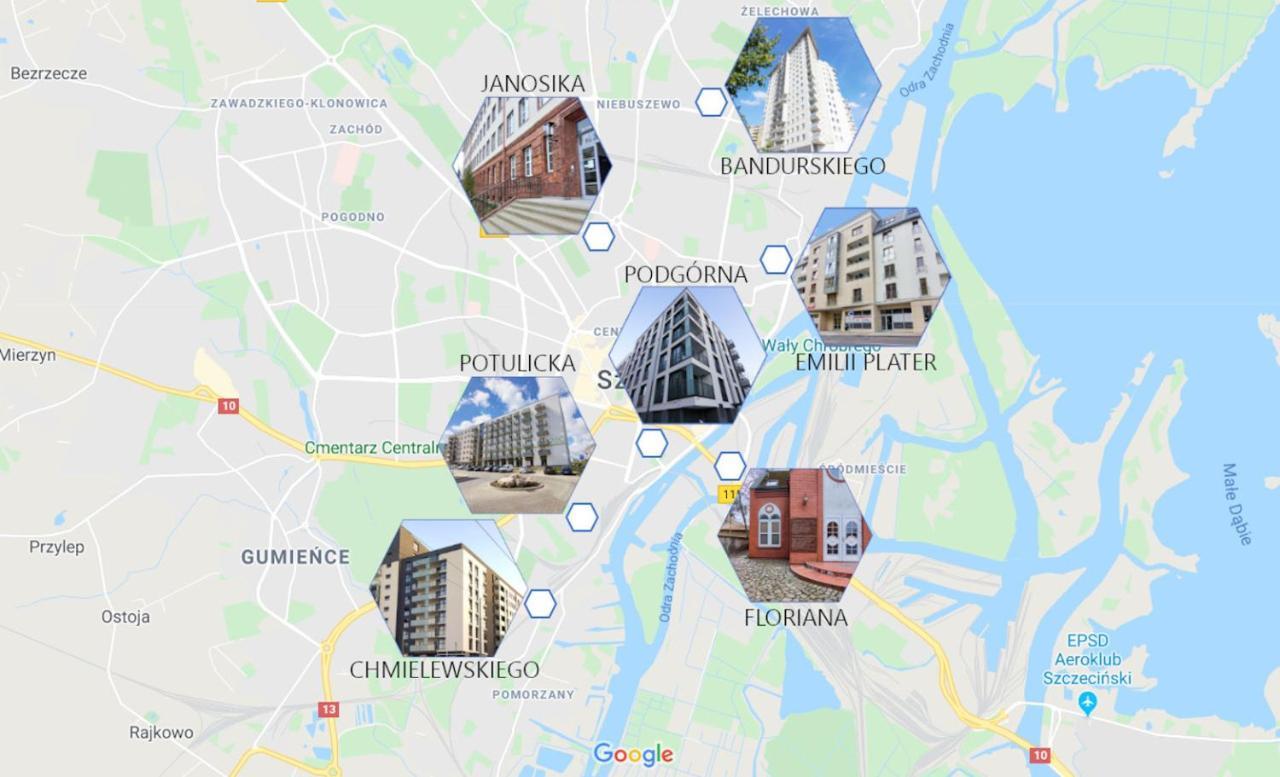 Apartments In - Janosika ชเตชชิน ภายนอก รูปภาพ